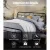 Artiss Leo Queen Bed Frame - Black Powder-Coated Steel, Country-Style Design, Strong Support, Ample Underbed Storage