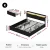 Artiss King Size Metal Bed Frame with Storage, LED Lights, Charging Station & 4 Drawers – Modern All-in-One Solution