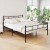 Artiss SOL Double Metal Bed Frame, Black, Powder-Coated Steel, Sturdy Support, Underbed Storage, 198x142x88cm