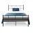 Artiss Sol King Single Bed Frame - Sturdy Black Metal with Powder-Coated Finish, Strong Support & Under-Bed Storage