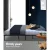 Artiss Queen Size Metal Bed Frame, Powder-Coated Steel, Black, 203x153cm, Stylish Design with Storage Space