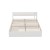 Artiss Aura Double Bed Frame White, 2 Storage Drawers, USB Charging Ports, Sturdy Particleboard, 300kg Capacity