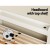 Artiss Aura Double Bed Frame White, 2 Storage Drawers, USB Charging Ports, Sturdy Particleboard, 300kg Capacity