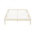 Artiss Bruno Double Size Bed Frame - Solid Pinewood Base, Sturdy Timber Platform with Wooden Slats, Easy Assembly