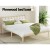 Artiss Bruno Double Size Bed Frame - Solid Pinewood Base, Sturdy Timber Platform with Wooden Slats, Easy Assembly