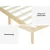 Artiss Bruno Double Size Bed Frame - Solid Pinewood Base, Sturdy Timber Platform with Wooden Slats, Easy Assembly