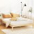 Artiss Bruno Double Size Bed Frame - Solid Pinewood Base, Sturdy Timber Platform with Wooden Slats, Easy Assembly