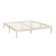 Artiss Bruno King Size Pinewood Bed Frame - Minimalist Design, Solid Wooden Slats, Easy Assembly, 300KG Capacity