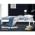 Artiss Bed Frame Double Size, Pine Wood, White, 197x145cm, Stylish Durable Design with Extra Storage Space