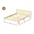 Artiss Wooden Bed Frame, Double Size, Solid Pine, Oak, 198x145cm, Rustic Classic Design, Extra Storage, Sturdy Build