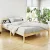 Artiss Wooden Bed Frame, Double Size, Solid Pine, Oak, 198x145cm, Rustic Classic Design, Extra Storage, Sturdy Build