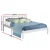 Artiss Sofie Double Bed Frame - Solid Pine Wood, White Finish, Plywood Slats, Eco-Friendly, Fits Australian Mattress