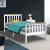 Artiss Pony Single Size White Wooden Bed Frame - Solid Pine, Two-Tone Design, Sturdy Construction, Child & Adult Use Artiss Pony Single Size White Wooden Bed Frame - Solid Pine, Two-Tone Design, Sturdy Construction, Child & Adult Use