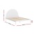 Artiss Bed Frame, Solid Pinewood, Queen Size, White, 213x162x122cm, Sturdy Slats, Non-Toxic Finish, Easy Assembly