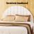 Artiss Bed Frame, Solid Pinewood, Queen Size, White, 213x162x122cm, Sturdy Slats, Non-Toxic Finish, Easy Assembly