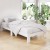 Artiss Bed Frame Single Size Pine Wood White Jade - Durable, Eco-Friendly, Extra Storage, Fits Australian Mattress