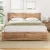 Artiss Double Size Wooden Bed Frame - Acacia Wood, Modern Design, Silent Support, Easy Assembly, No Box Spring Needed