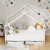 Artiss Kids Single House Bed Frame White, Solid Pine Wood, Timber Slats, 2 Storage Drawers, Montessori Design Artiss Kids Single House Bed Frame White, Solid Pine Wood, Timber Slats, 2 Storage Drawers, Montessori Design