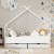Artiss Kids Single House Bed Frame White, Solid Pine Wood, Timber Slats, 2 Storage Drawers, Montessori Design Artiss Kids Single House Bed Frame White, Solid Pine Wood, Timber Slats, 2 Storage Drawers, Montessori Design