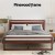 Artiss Queen Bed Frame, Pinewood, Walnut, 211x166x93cm, Rustic Design, Easy Assembly, Fits Australian Mattress
