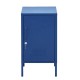 ArtissIn Artiss Bedside Table Metal Cabinet, Cold Rolled Steel, 38x40x69cm, Midnight Blue, Modern Storage Locker ArtissIn Artiss Bedside Table Metal Cabinet, Cold Rolled Steel, 38x40x69cm, Midnight Blue, Modern Storage Locker