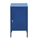 ArtissIn Artiss Bedside Table Metal Cabinet, Cold Rolled Steel, 38x40x69cm, Midnight Blue, Modern Storage Locker
