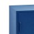 ArtissIn Artiss Bedside Table Metal Cabinet, Cold Rolled Steel, 38x40x69cm, Midnight Blue, Modern Storage Locker