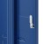 ArtissIn Artiss Bedside Table Metal Cabinet, Cold Rolled Steel, 38x40x69cm, Midnight Blue, Modern Storage Locker