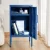 ArtissIn Artiss Bedside Table Metal Cabinet, Cold Rolled Steel, 38x40x69cm, Midnight Blue, Modern Storage Locker