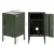 ArtissIn Artiss Bedside Table Metal Cabinet, Cold Rolled Steel, Green, 38x40x69cm - Stylish Storage Solution