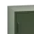 ArtissIn Artiss Bedside Table Metal Cabinet, Cold Rolled Steel, Green, 38x40x69cm - Stylish Storage Solution