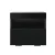 Artiss LED Bedside Table, Particle Board, Black, 48x36.5x44cm, Modern Design with 16-Color Customizable Lighting