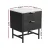 Artiss 2x Bedside Tables with 2 Drawers, Black, 43.5x39x55cm, MDF Frame, Metal Runners, Modern Bedroom Storage Artiss 2x Bedside Tables with 2 Drawers, Black, 43.5x39x55cm, MDF Frame, Metal Runners, Modern Bedroom Storage