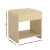 Artiss Bedside Table, Pine, 50x40x55cm - Stylish Drawer & Open Shelf, Easy Assembly, 1-Year Warranty