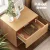Artiss Pine Bedside Table: E1 Particle Board, 1 Drawer & Shelf, Air Gap Handle, 48x40x48.5cm, Easy-Clean & Anti