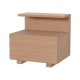 Artiss Bedside Table, Pine, 55x46x53cm, 1 Drawer, Particle Board, Easy Assembly, Open Shelf Storage, Durable Design Artiss Bedside Table, Pine, 55x46x53cm, 1 Drawer, Particle Board, Easy Assembly, Open Shelf Storage, Durable Design