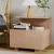 Artiss Bedside Table, Pine, 55x46x53cm, 1 Drawer, Particle Board, Easy Assembly, Open Shelf Storage, Durable Design
