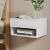 Artiss Bedside Table, Particle Board, White, 40x31x23cm, Floating Nightstand with Drawer, Easy Assembly, 1-Year Warranty