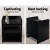 Artiss 2X FARA Bedside Table Black, 1 Drawer with Shelf, 15mm LDF Board, Safe Corners, 37x34x45cm,