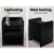 Artiss 2X FARA Bedside Table Black, 1 Drawer with Shelf, 15mm LDF Board, Safe Corners, 37x34x45cm,