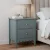 Artiss Green Bedside Table with 2 Drawers - MDF, 40x30x50cm, Easy-Clean, Anti-Tip, Ideal for Bedroom & Living Spaces