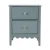 Artiss Green Bedside Table with 2 Drawers - MDF, 40x30x50cm, Easy-Clean, Anti-Tip, Ideal for Bedroom & Living Spaces