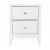 Artiss White Bedside Table with 2 Drawers, MDF Material, 40x30x50cm, Easy Clean, Anti-Tip Kit, Ideal for Bedrooms