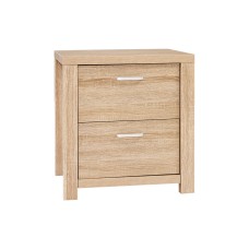 Artiss Bedside Table 2 Drawers, Pine, 48x39x53cm, Beige - MAXI Series, Modern Storage Solution Artiss Bedside Table 2 Drawers, Pine, 48x39x53cm, Beige - MAXI Series, Modern Storage Solution
