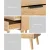 Artiss Bedside Table 2 Drawers, Pine Wood, 50x40x50cm, Scandinavian Design, Anti-Slip, Ample Storage, Easy Assembly