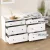 Artiss Chest of Drawers, Particle Board, 6-Drawer, White, 138x40x84cm - Durable, Contemporary Storage Solution