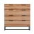 Artiss NOCHE 4 Chest of Drawers Tallboy Dresser, Rust Oak, High-Density Particle Board, 98x40x99cm, Bedroom Storage