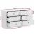 Artiss Chest of Drawers, Particle Board, 120cm, White, 6 Drawers, Contemporary Design, Durable Storage Solution