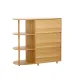 Artiss Chest of 3 Drawers and 3 Shelves Storage Cabinet, 100cm Pine, Particle Board, Modern Organiser Unit
