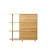 Artiss Chest of 3 Drawers and 3 Shelves Storage Cabinet, 100cm Pine, Particle Board, Modern Organiser Unit